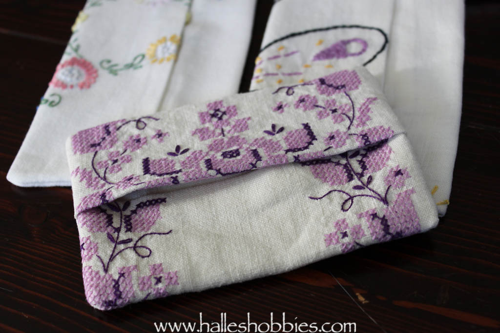 Upcycling linens – Halle's Hobbies